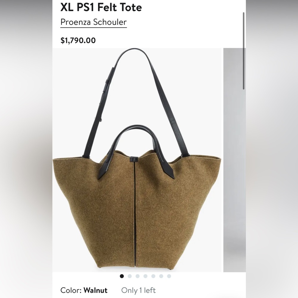 Proenza Schouler XL PS1 Felt bag